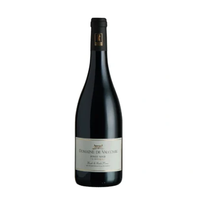 Bouteille de Pinot Noir Domaine de Valcombe - Vin rouge élégant aux arômes fruités et épicés.