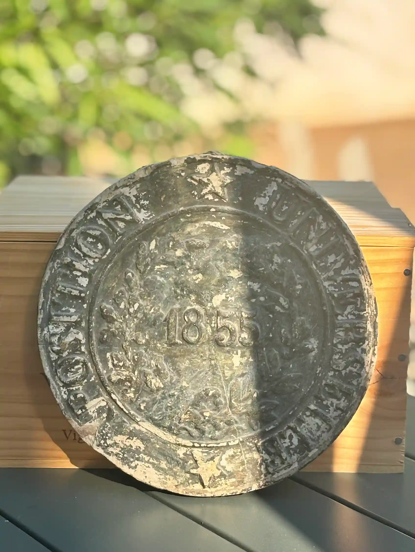 medaille 2 Médaille Médaille de l'Exposition Universelle de 1855 à Paris pour récompensée les vins de Valcombe